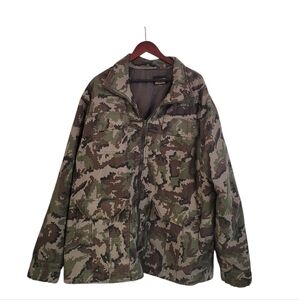 Predator Men's Camouflage Jacket Size 2X Soft Shell Insulated Hunting Fishing